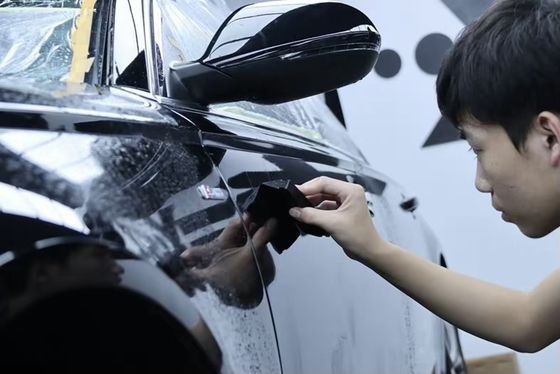 8.5mil TPU เทอร์โมพลาสติกโพลียูรีเทนฟิล์มป้องกันยานยนต์พลาสติกใส