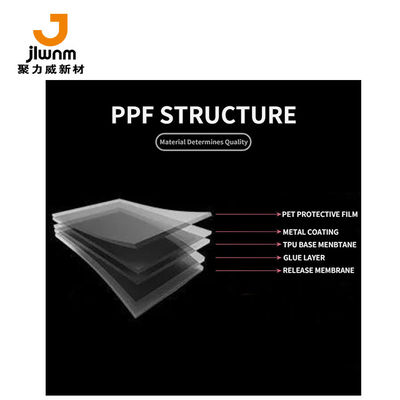 ฟิล์มป้องกัน Matt TPU อัตโนมัติ PPF ฟิล์มป้องกัน TPU OEM ODM