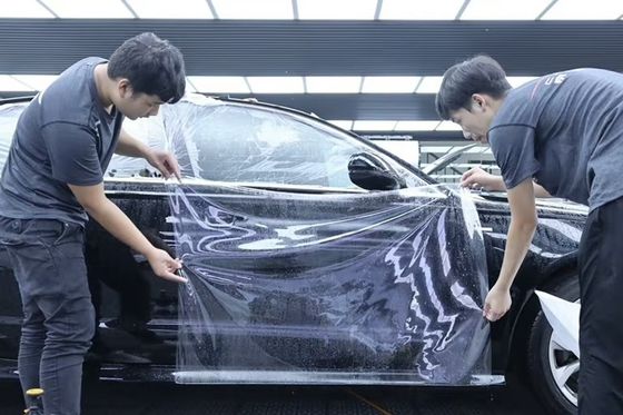 SGS CE 9.5mil ฟิล์มป้องกันรถยนต์ใสเคลือบ PPF