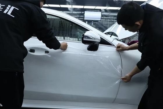 7.5mil TPU PPF Car Wrap ฟิล์มป้องกันสีรถป้องกันการเดือดปุดๆ