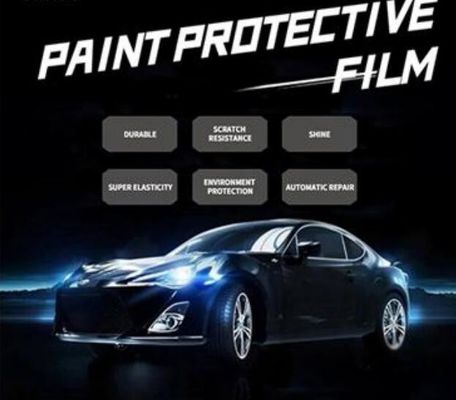 Cross Mesh Coating TPU 7.5mil Clear ฟิล์มกันรอยรถยนต์สำหรับรถยนต์