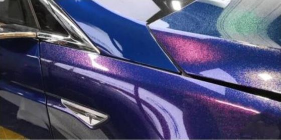 7.5mil TPH PPF ฟิล์มป้องกันสีตัวถังรถยนต์ Cross Mesh Coating